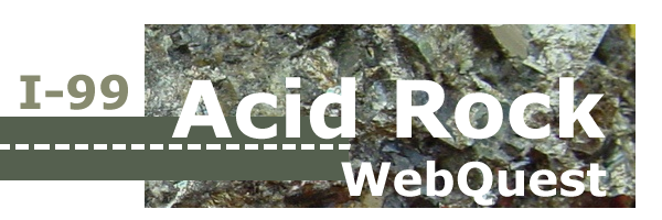 Acid Rock WebQuest